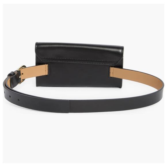 Kate Spade Black Leather Belt Bag Wallet NWT - Picture 3 of 10